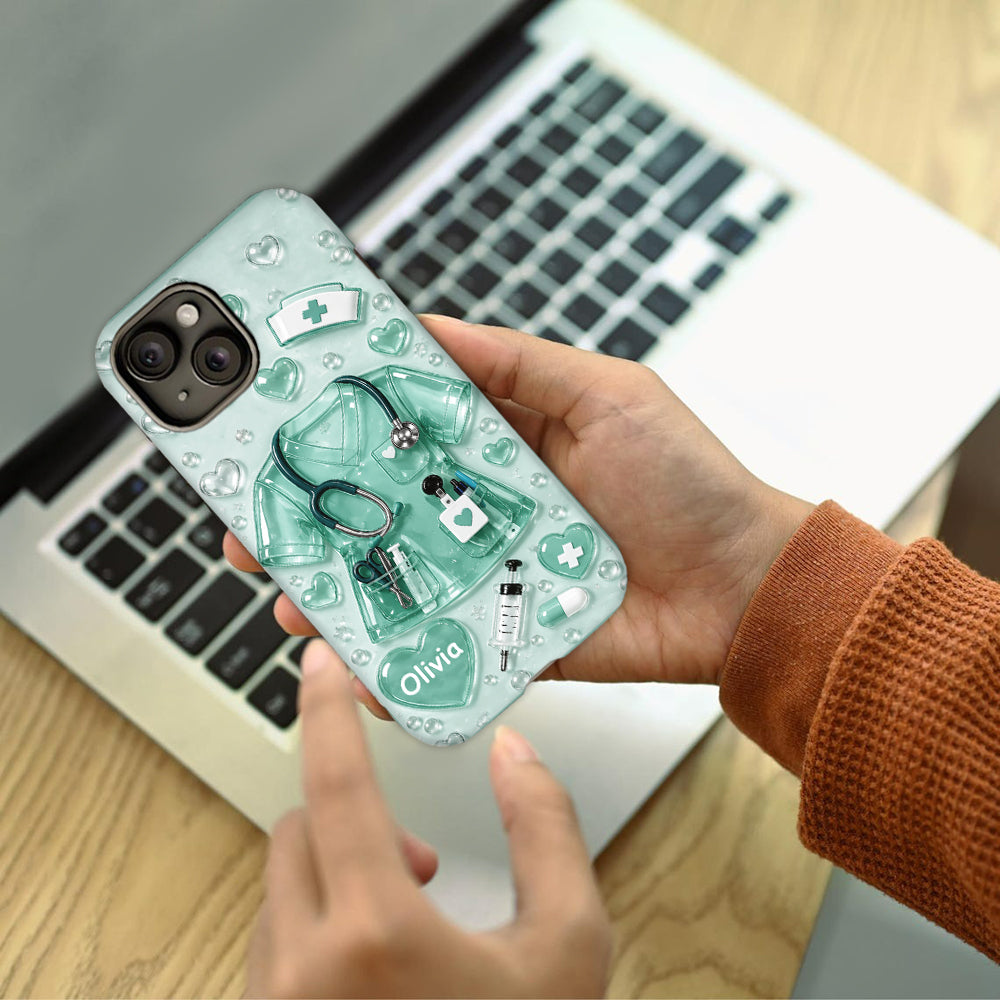 Nurse Life - Personalized Nurse Full Print Phone Case