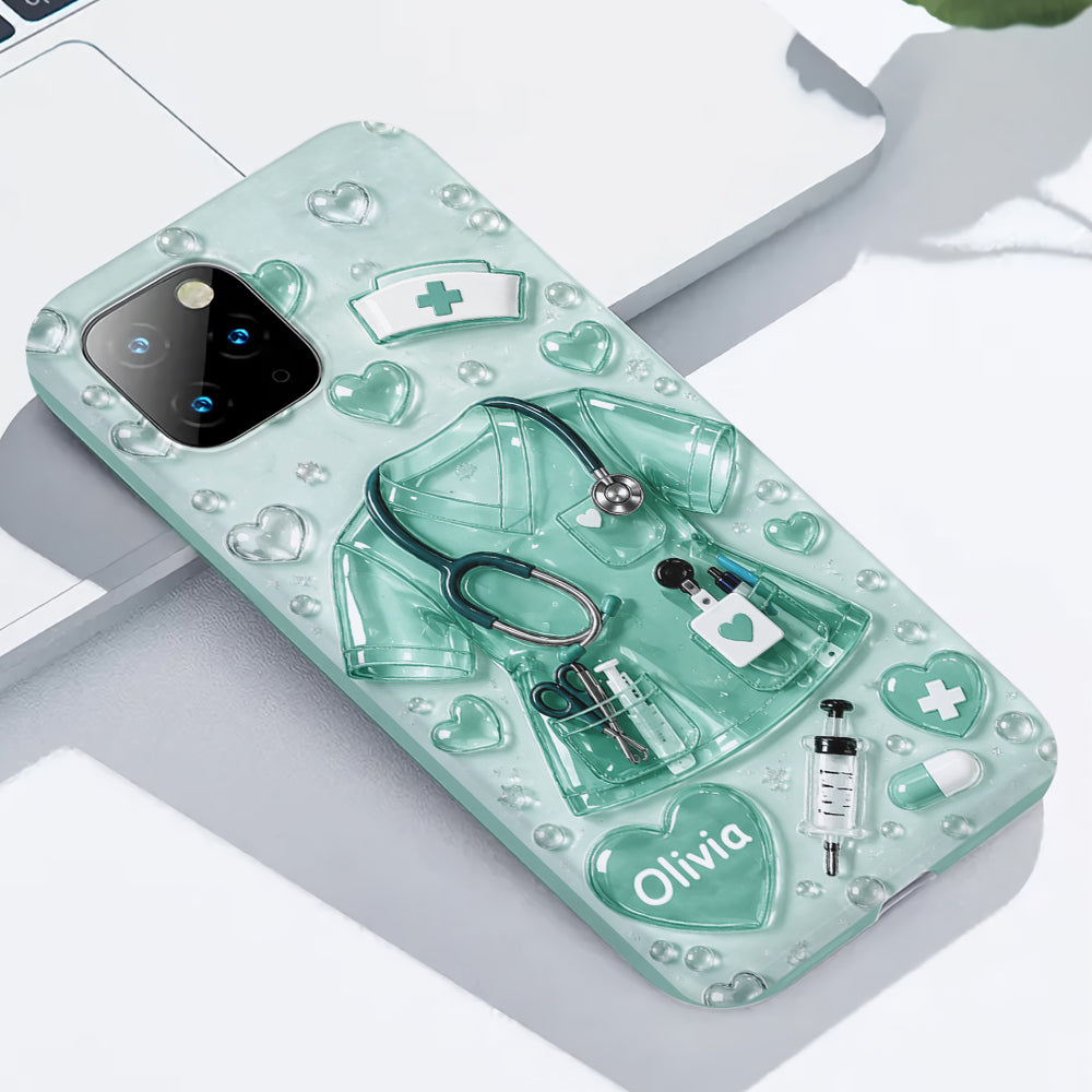 Nurse Life - Personalized Nurse Full Print Phone Case