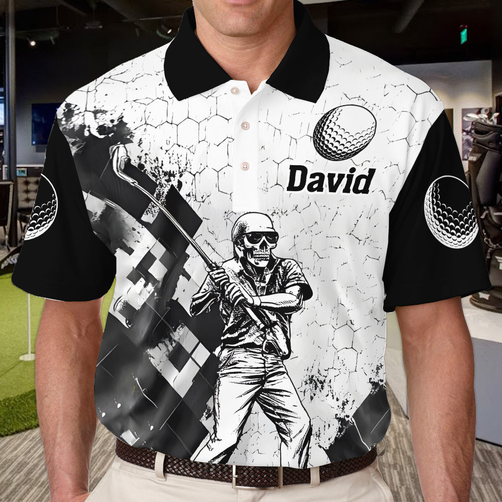 Look For Balls - Personalized Golf Polo Shirt