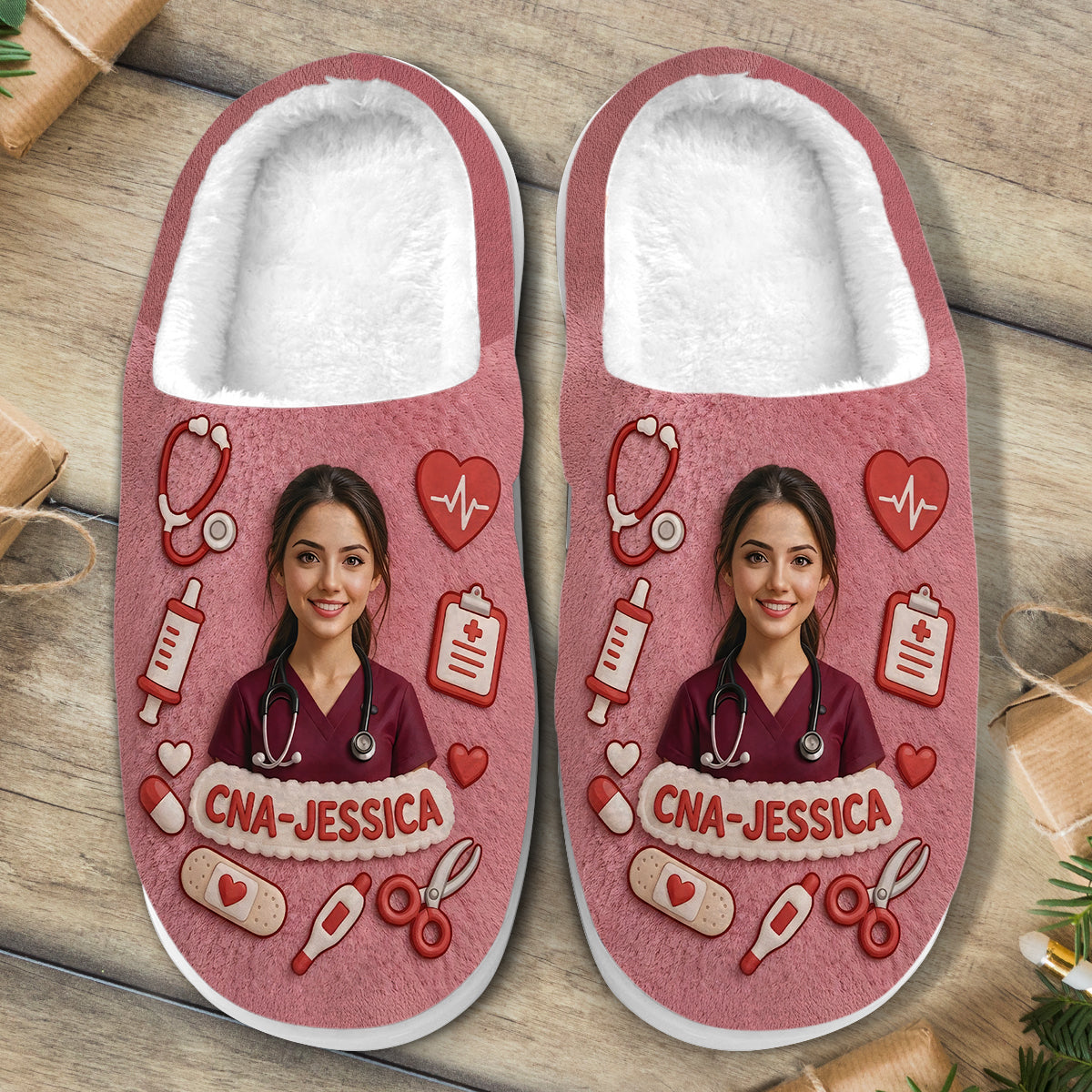 Nurse Life - Personalized Nurse Slippers