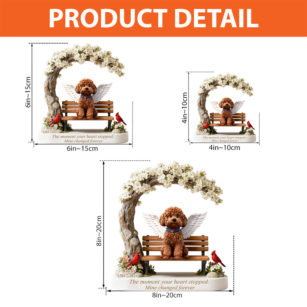 Mine Changed - Personalized Dog Custom Shaped Acrylic Plaque