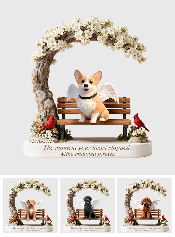 Mine Changed - Personalized Dog Custom Shaped Acrylic Plaque