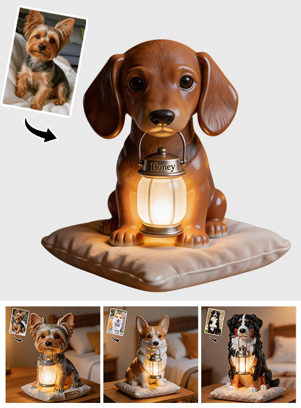 Custom Any Photo - Personalized Dog Acrylic LED Night Light