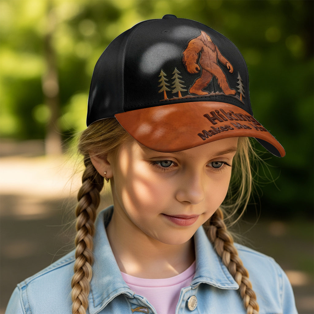 Hiking Makes Me Happy - Personalized Hiking Classic Cap