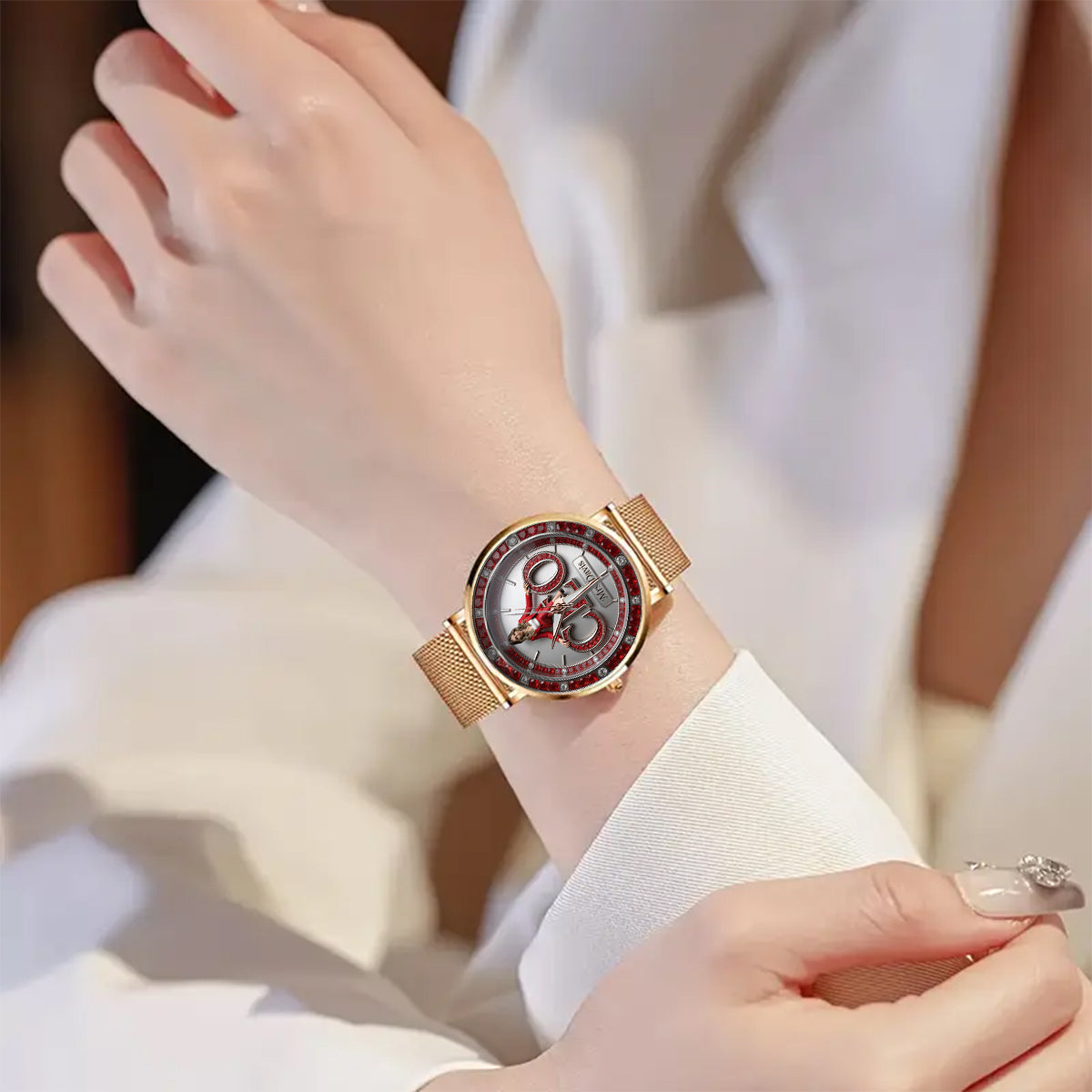 Custom Any Photo - Personalized Colleague Women Hand Watch