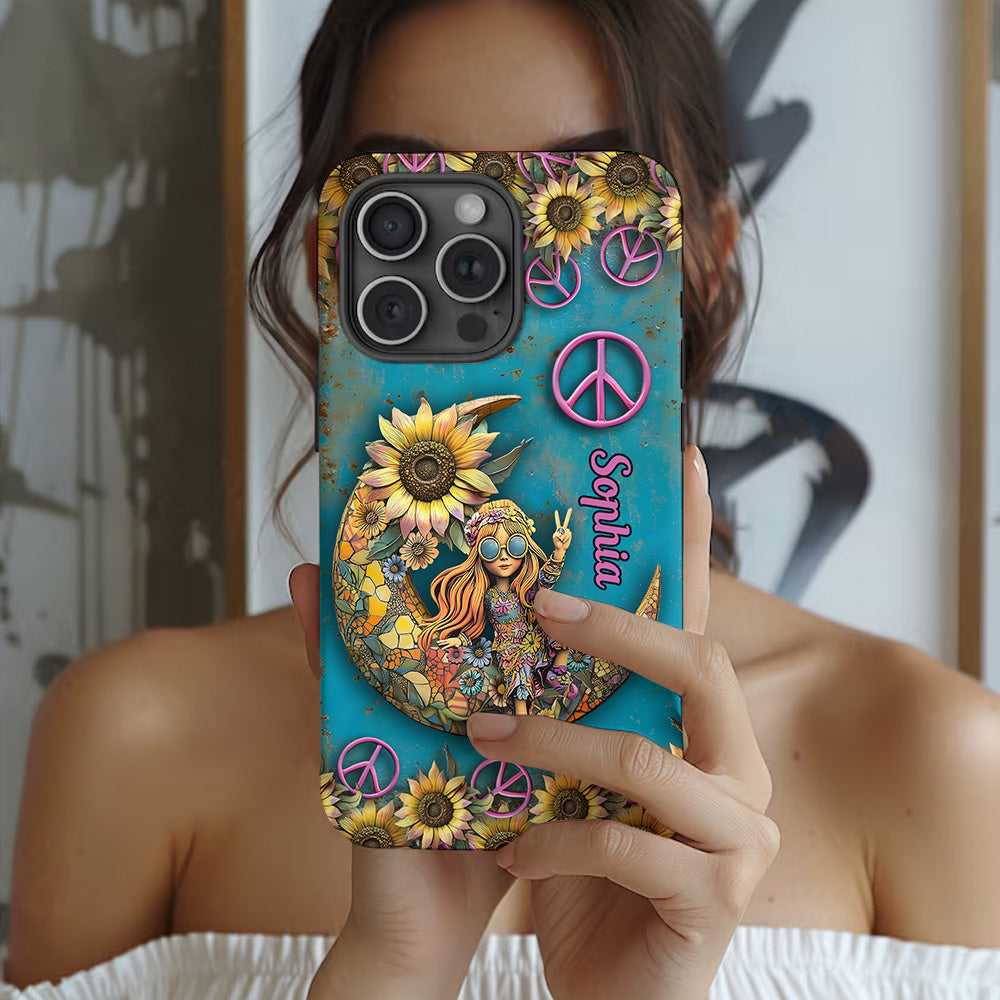 Hippie Soul - Personalized Hippie Full Print Phone Case