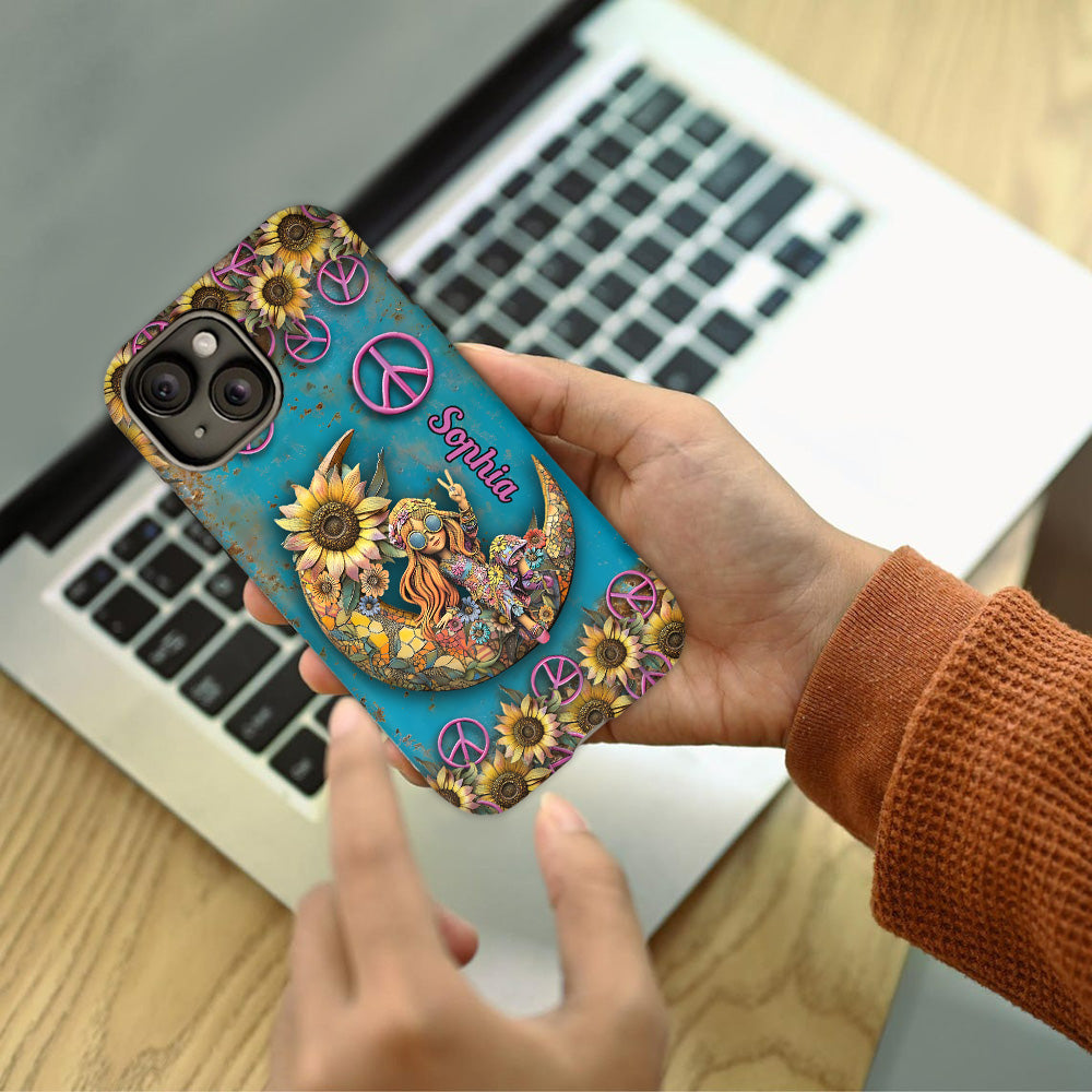 Hippie Soul - Personalized Hippie Full Print Phone Case