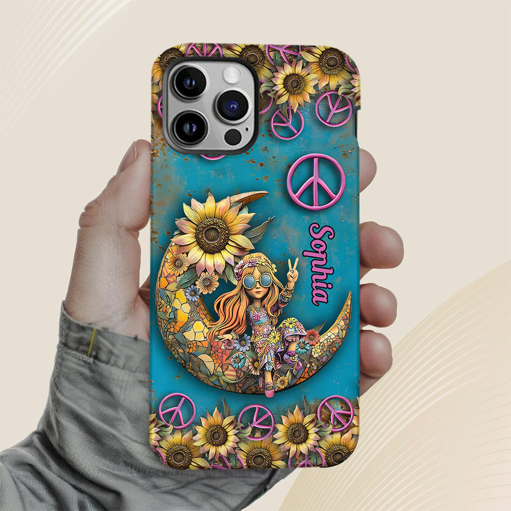 Hippie Soul - Personalized Hippie Full Print Phone Case