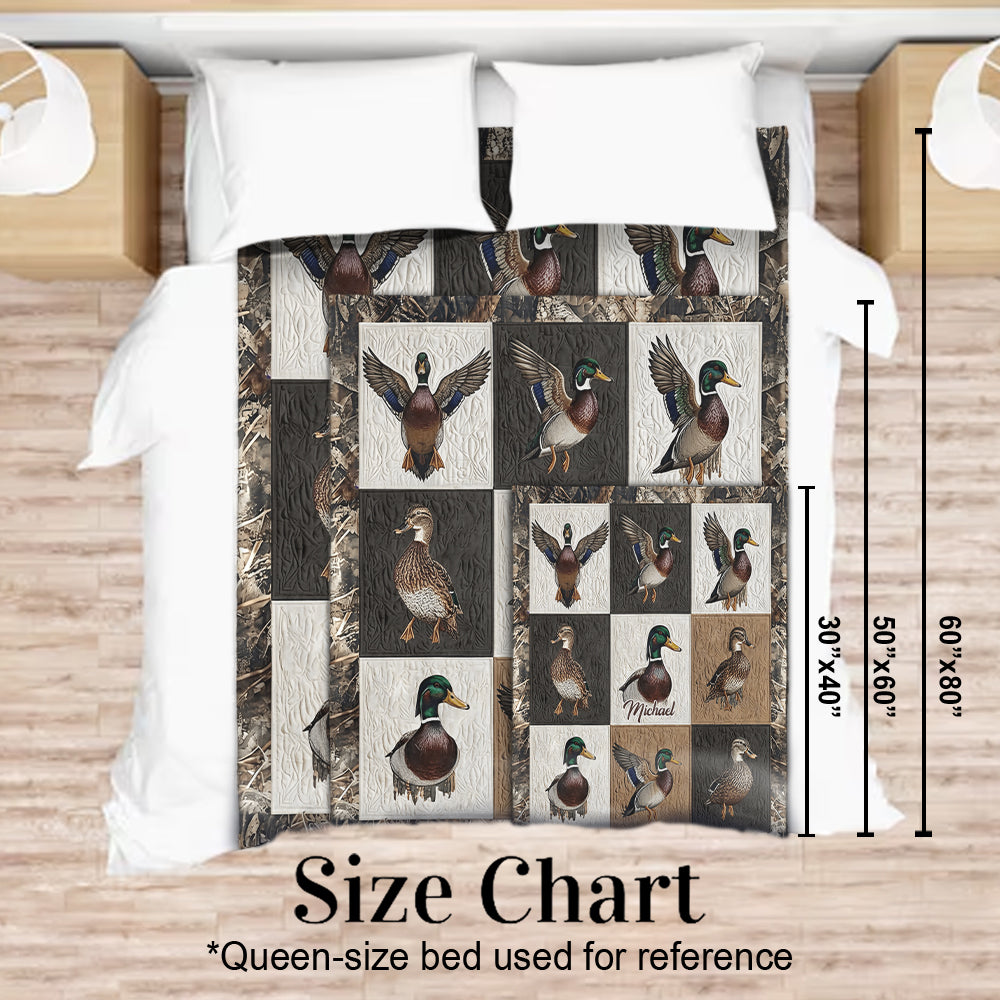 Love Hunting - Personalized Hunting Blanket