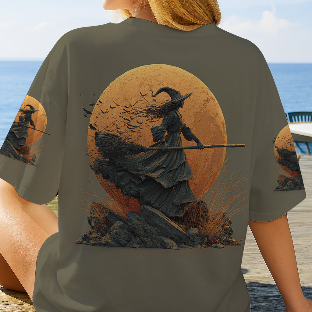 Strong Witch - Personalized Witch All Over Shirt