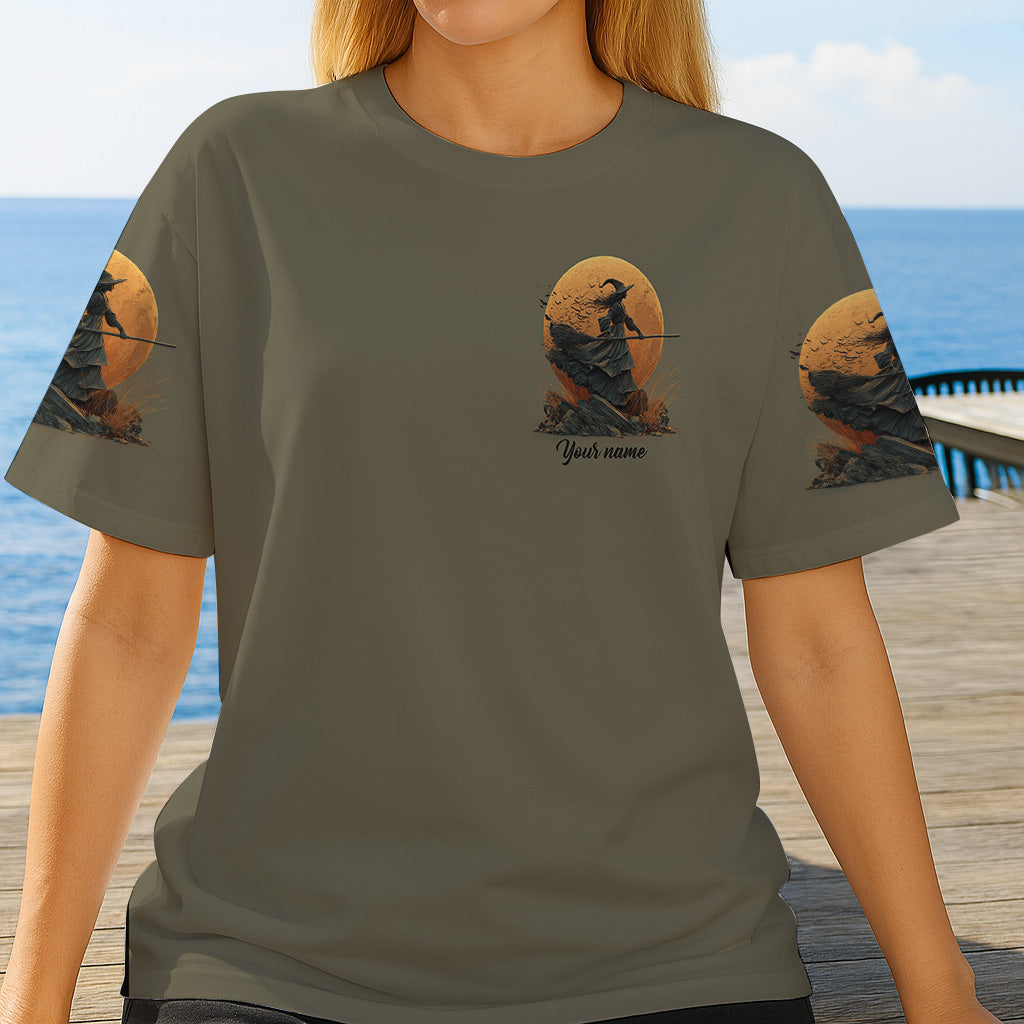 Strong Witch - Personalized Witch All Over Shirt