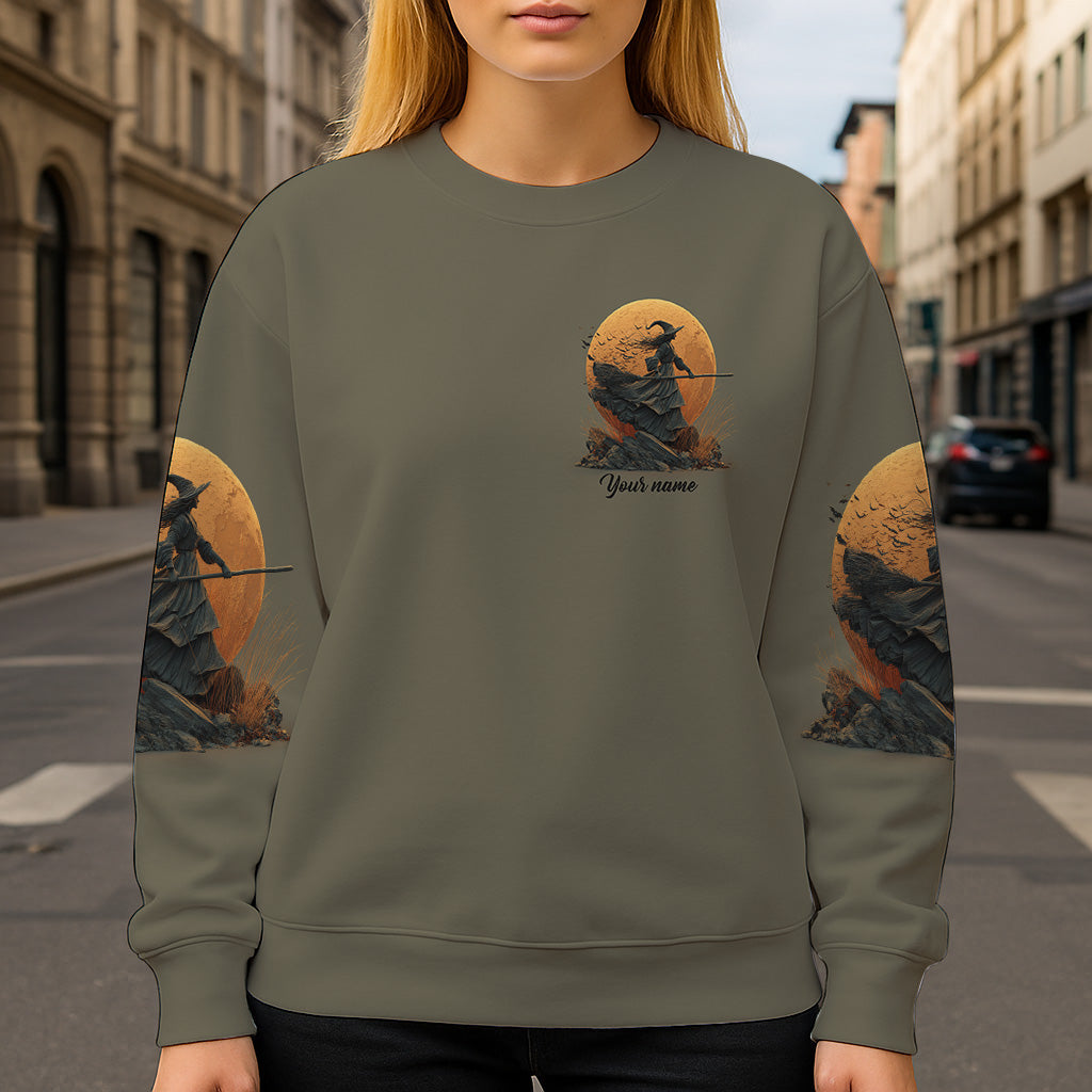 Strong Witch - Personalized Witch All Over Shirt