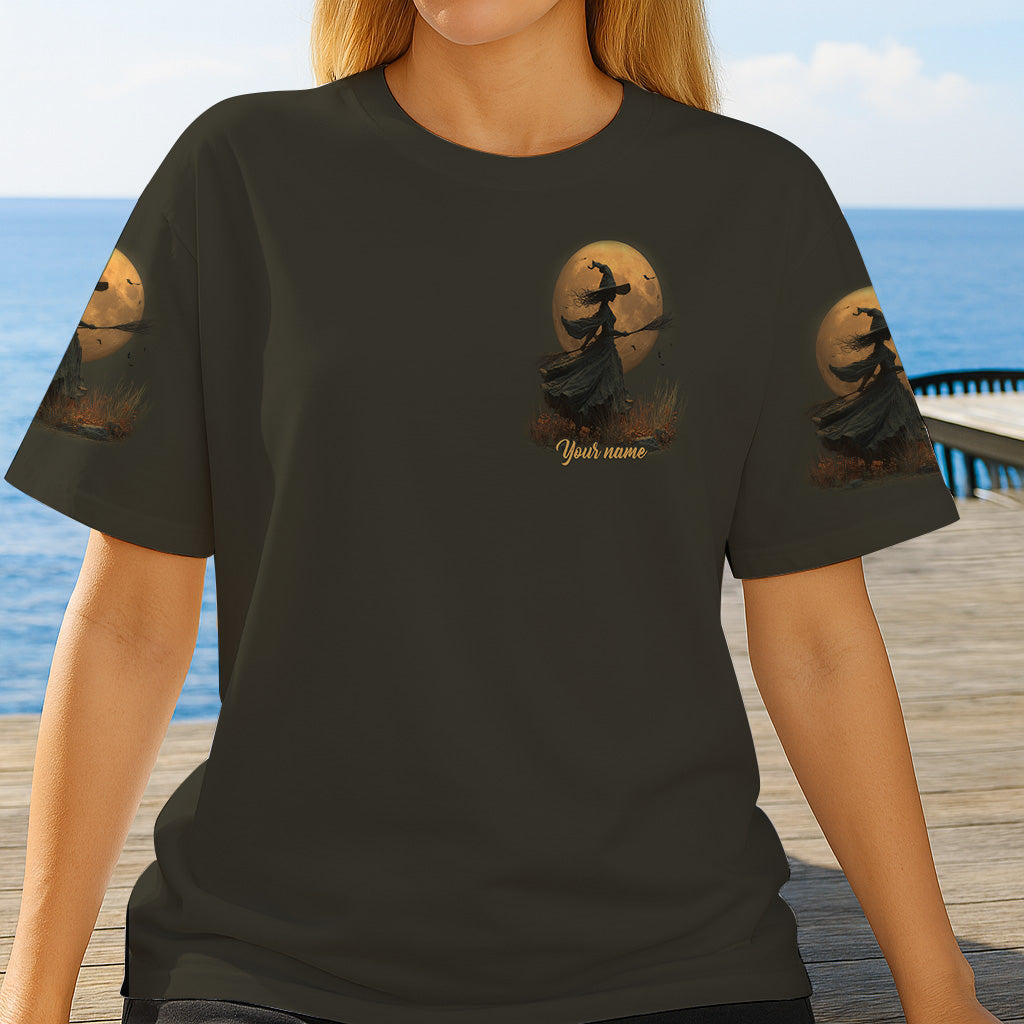 Strong Witch - Personalized Witch All Over Shirt