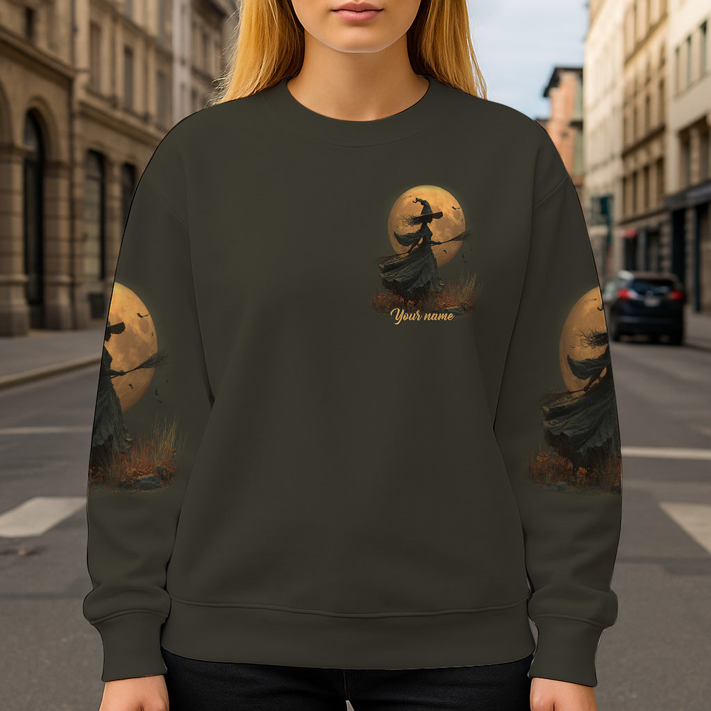 Strong Witch - Personalized Witch All Over Shirt