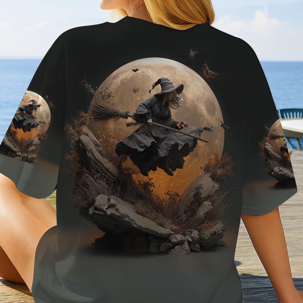 Strong Witch - Personalized Witch All Over Shirt