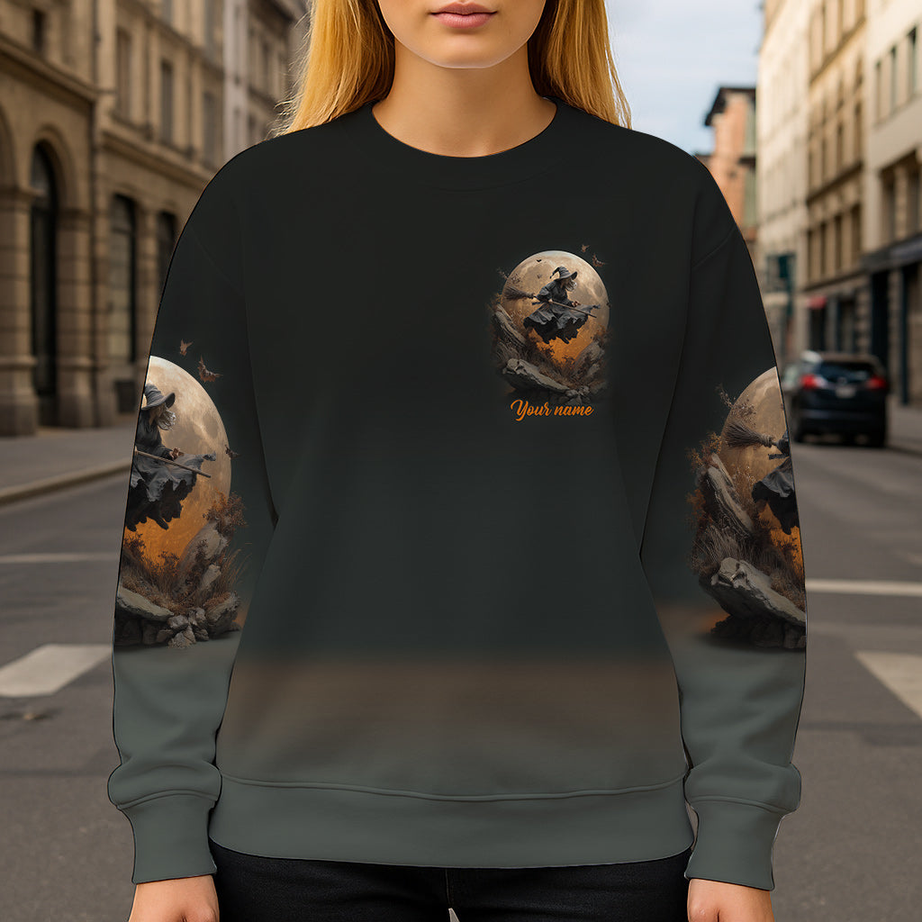 Strong Witch - Personalized Witch All Over Shirt