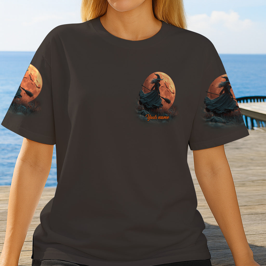 Strong Witch - Personalized Witch All Over Shirt