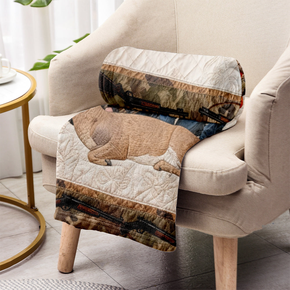 Love Hunting - Personalized Hunting Blanket