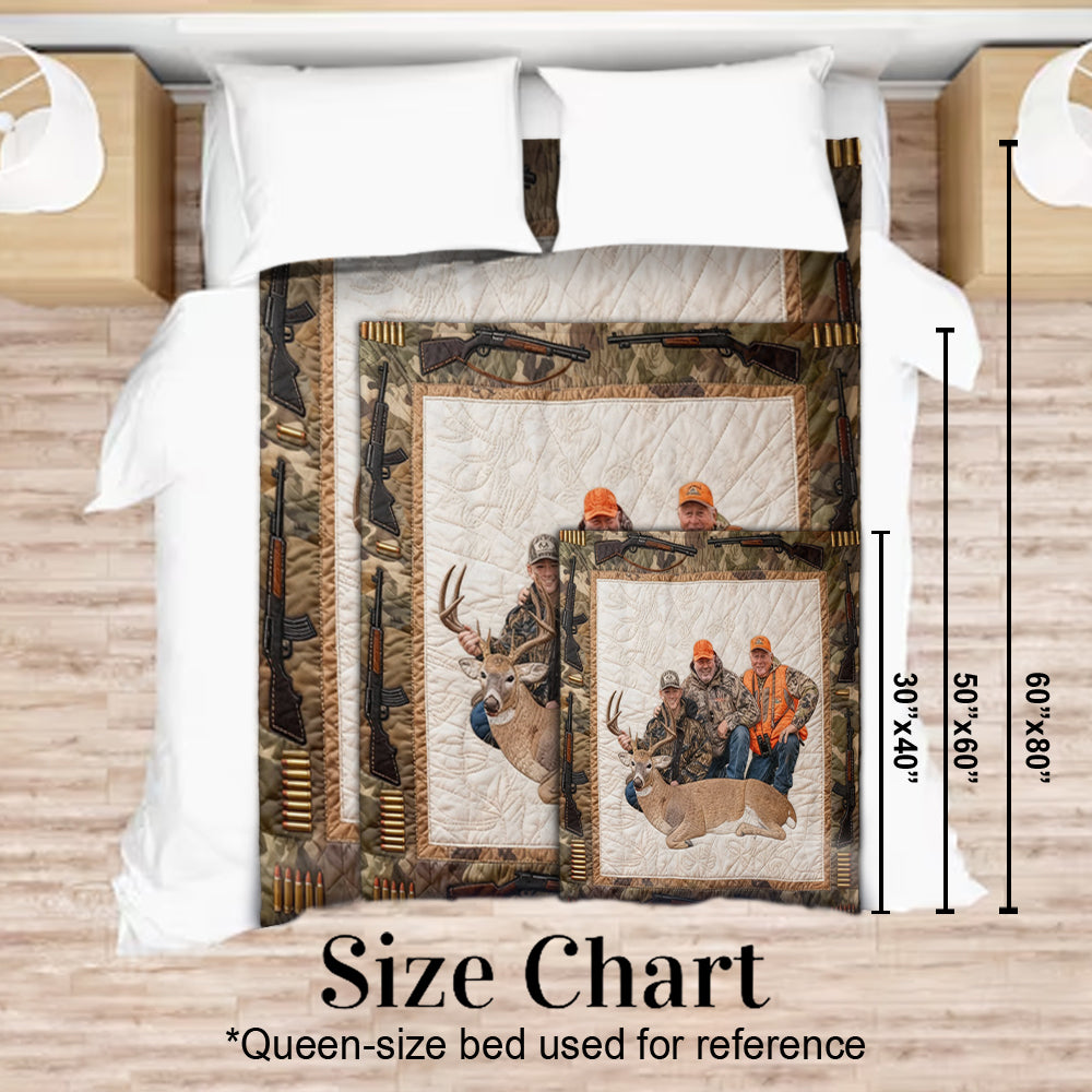 Love Hunting - Personalized Hunting Blanket