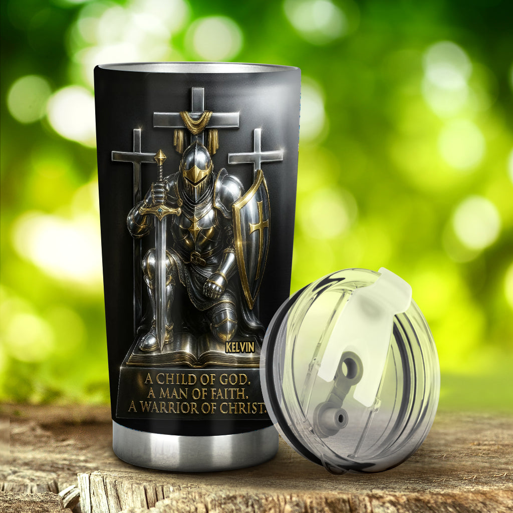 I'm A Child Of God - Personalized Christian Tumbler