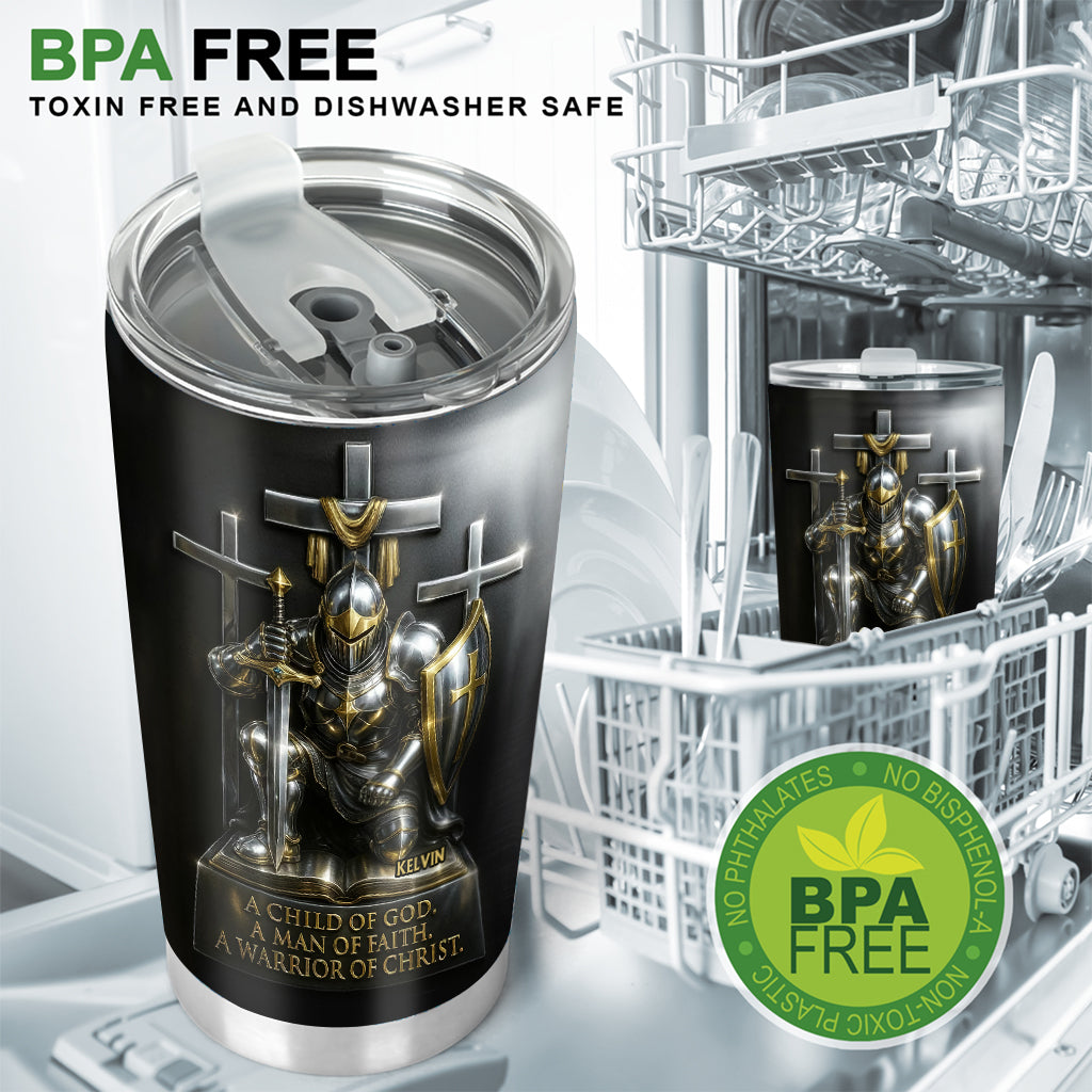 I'm A Child Of God - Personalized Christian Tumbler