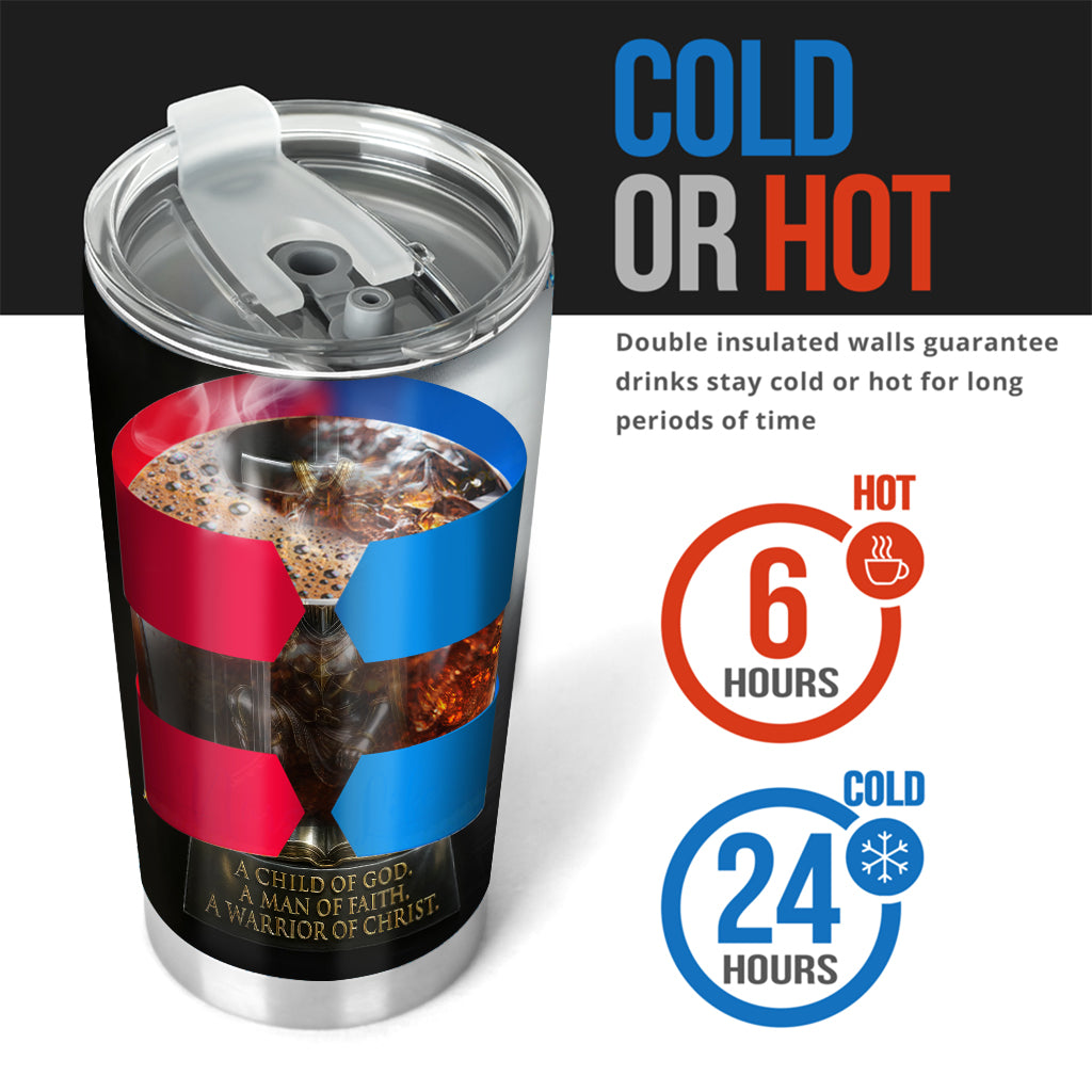 I'm A Child Of God - Personalized Christian Tumbler