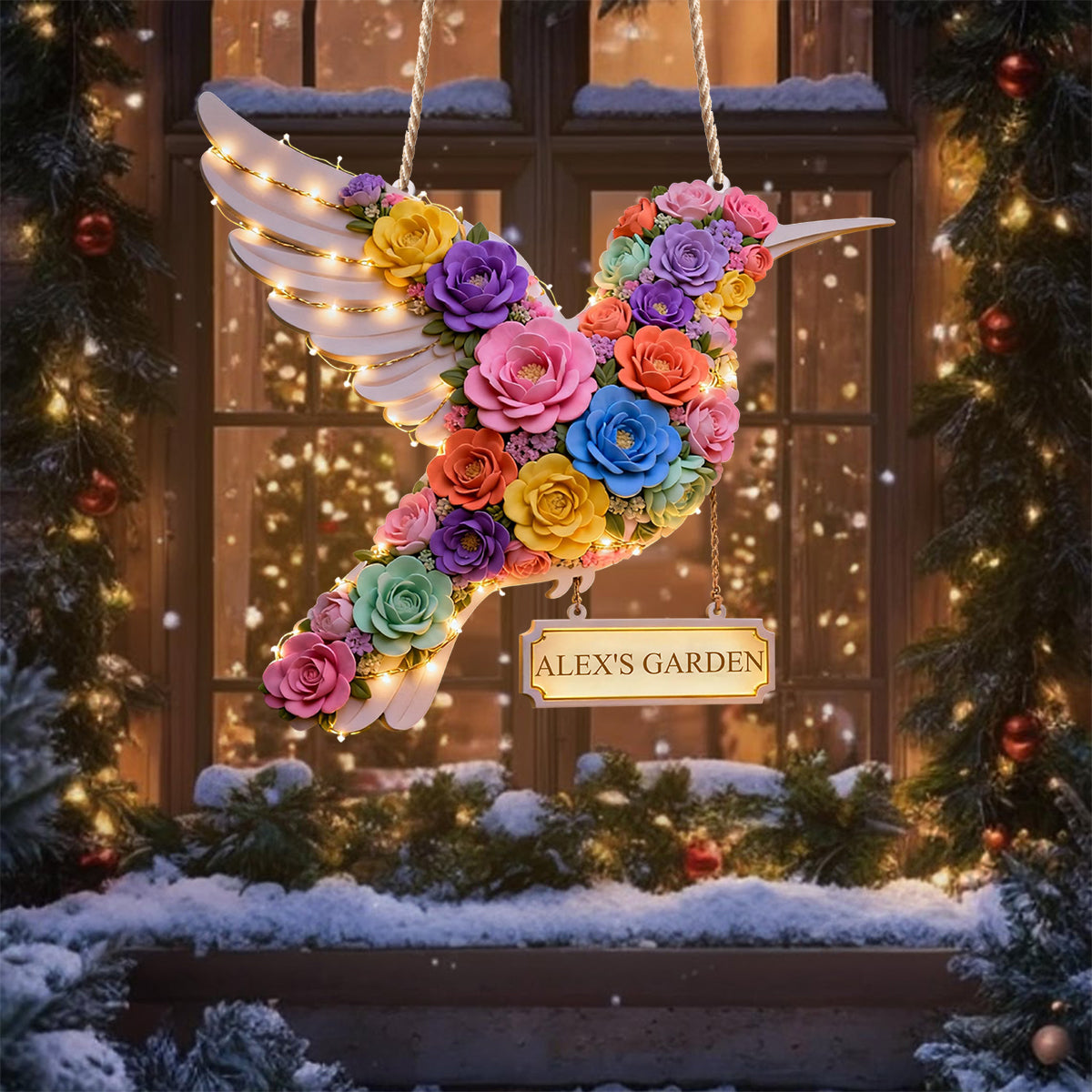 My Beautiful Garden - Personalized Gardening LED Light Acrylic Sign