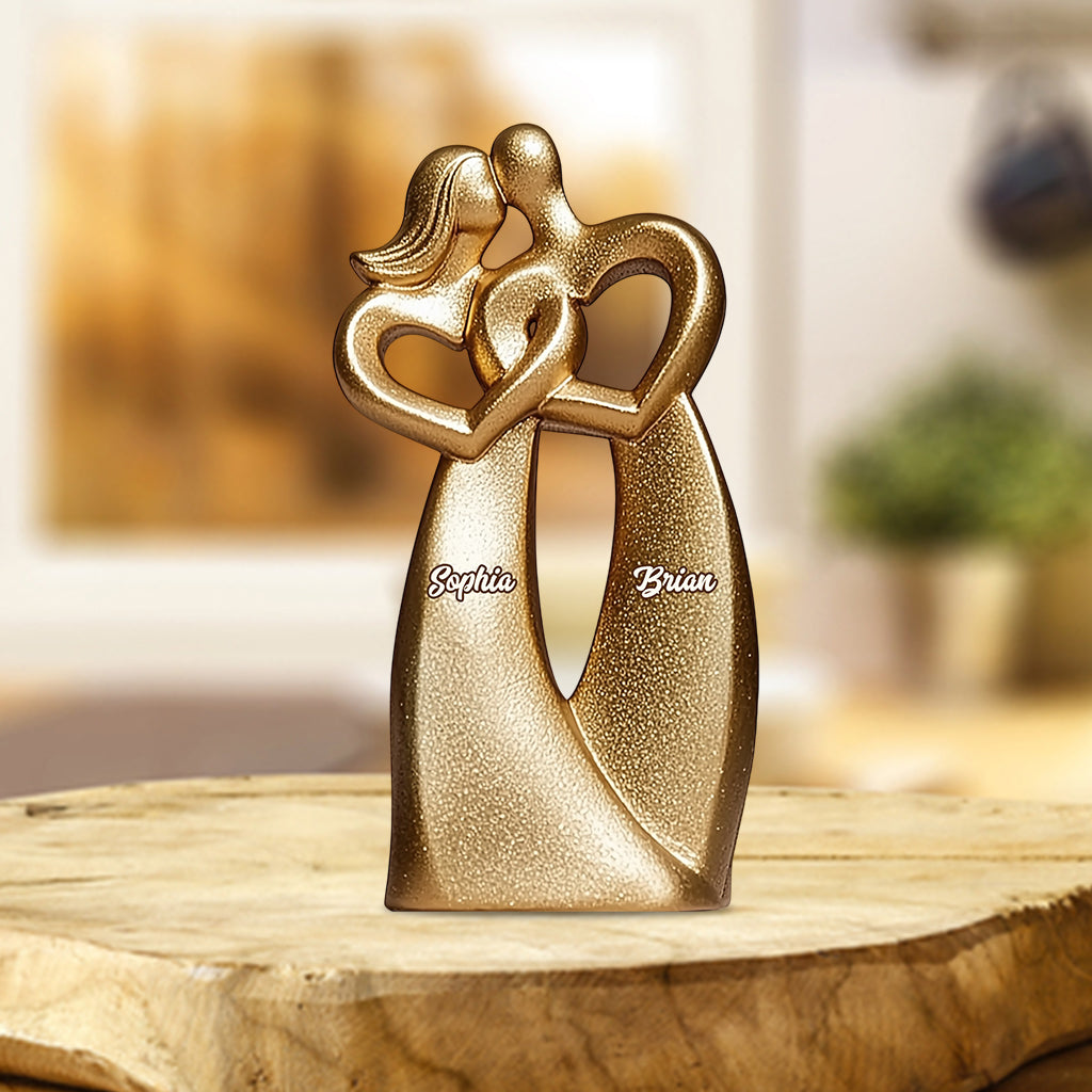 You & Me - Personalized Couple Custom Shaped Acrylic Plaque