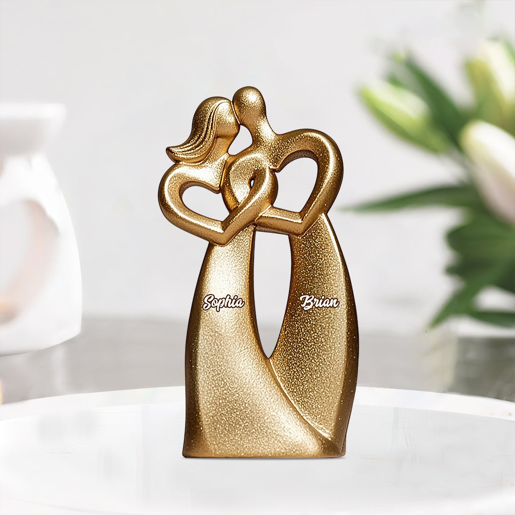 You & Me - Personalized Couple Custom Shaped Acrylic Plaque