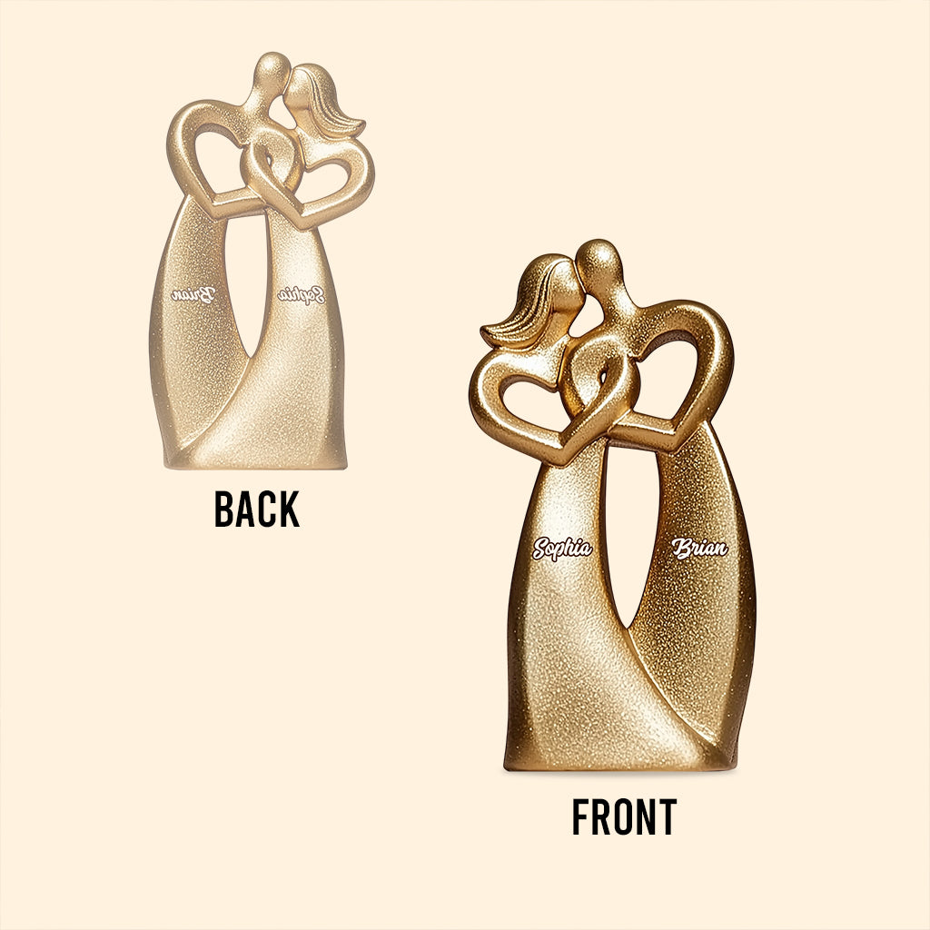 You & Me - Personalized Couple Custom Shaped Acrylic Plaque