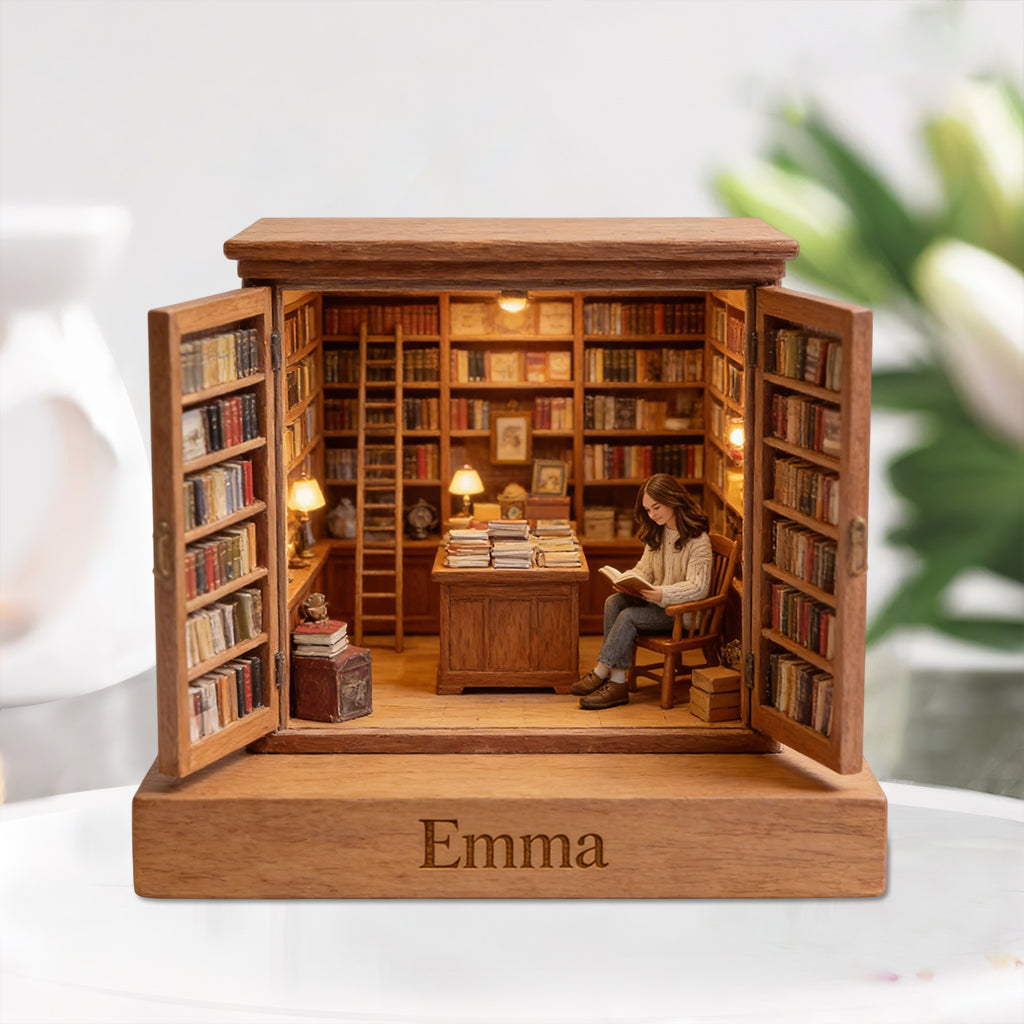 Bookstore - Personalized Book Custom Shaped Acrylic Plaque
