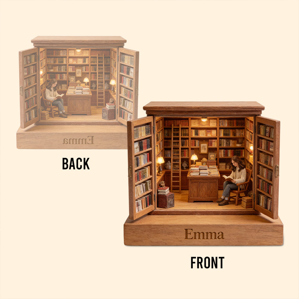 Bookstore - Personalized Book Custom Shaped Acrylic Plaque