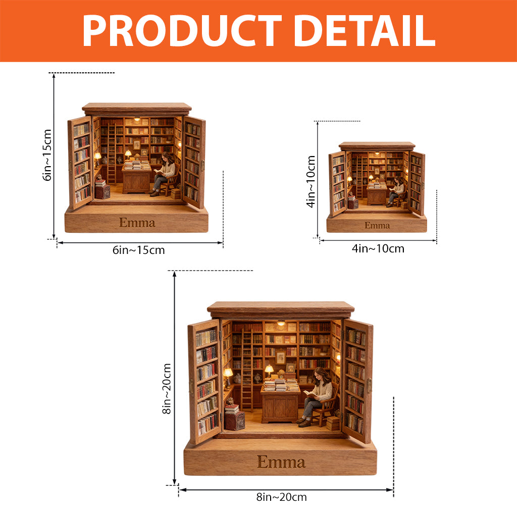 Bookstore - Personalized Book Custom Shaped Acrylic Plaque