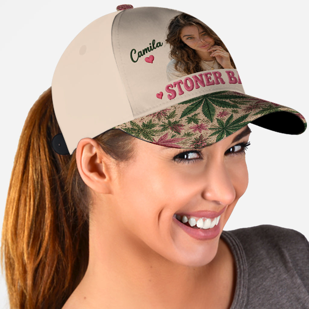 Stoner Babe - Personalized Weed Classic Cap
