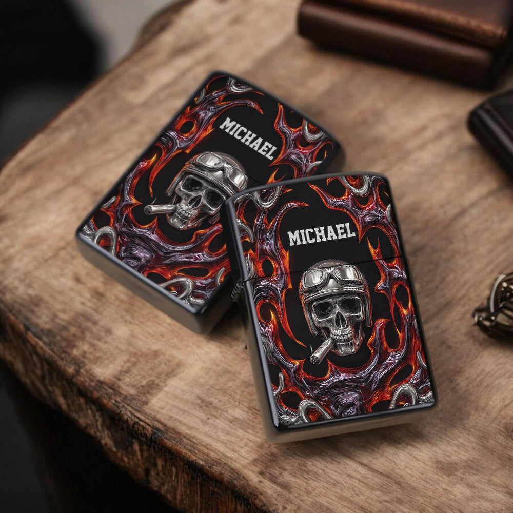 Ride Or Die - Personalized Biker Lighter