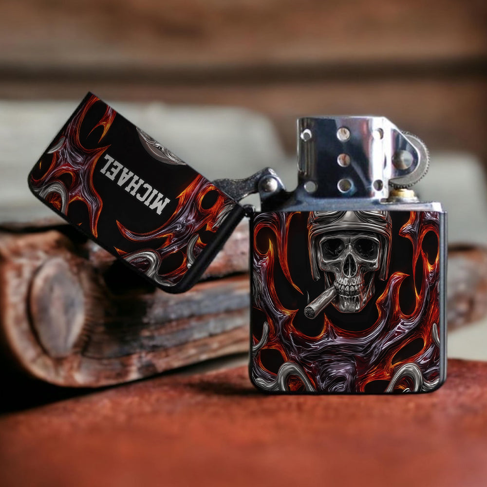 Ride Or Die - Personalized Biker Lighter