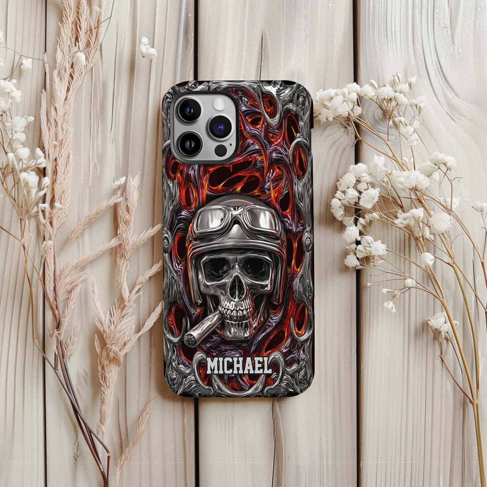Ride Or Die - Personalized Biker Full Print Phone Case