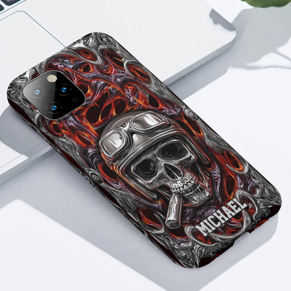 Ride Or Die - Personalized Biker Full Print Phone Case