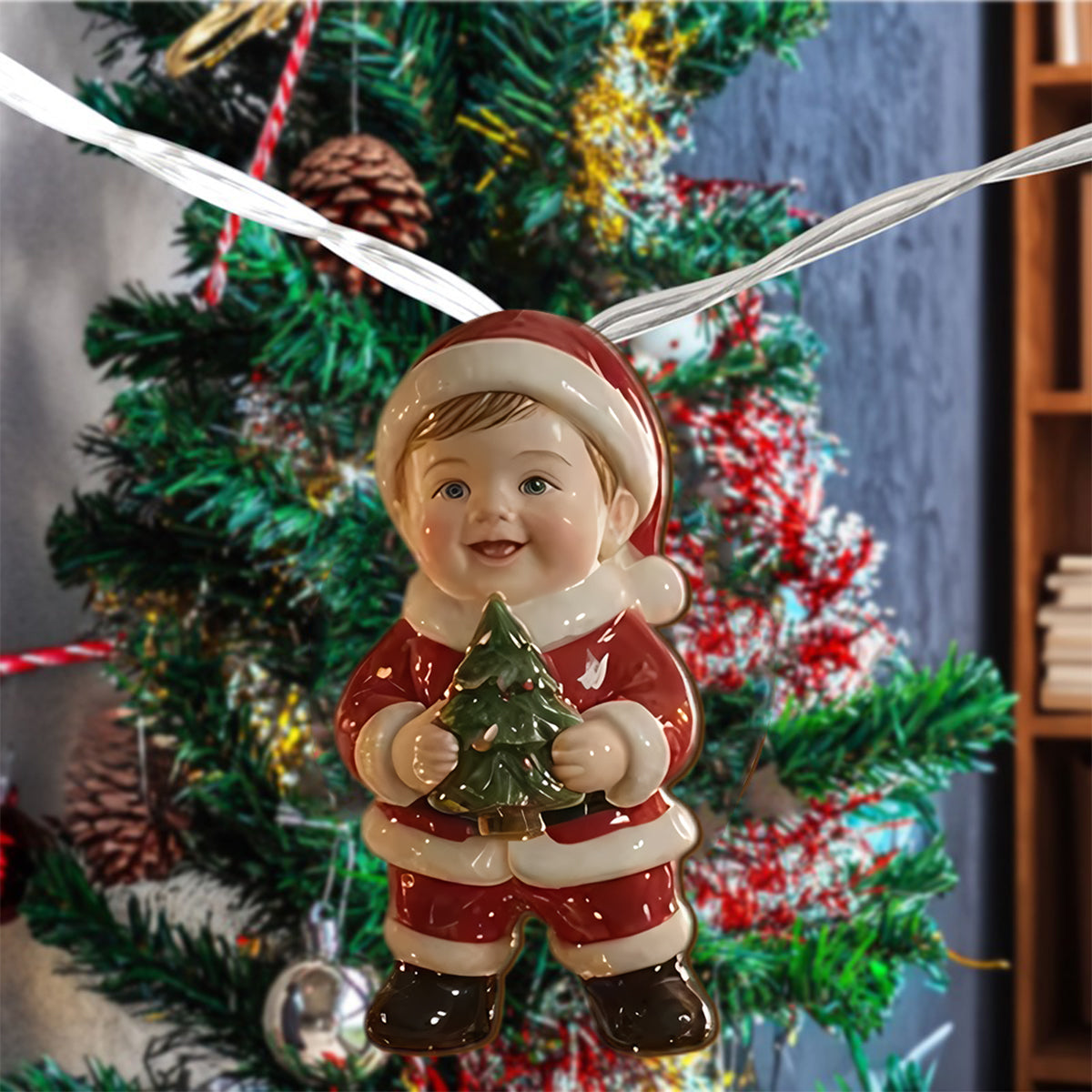Christmas Is Coming - Personalized Kid String Lights