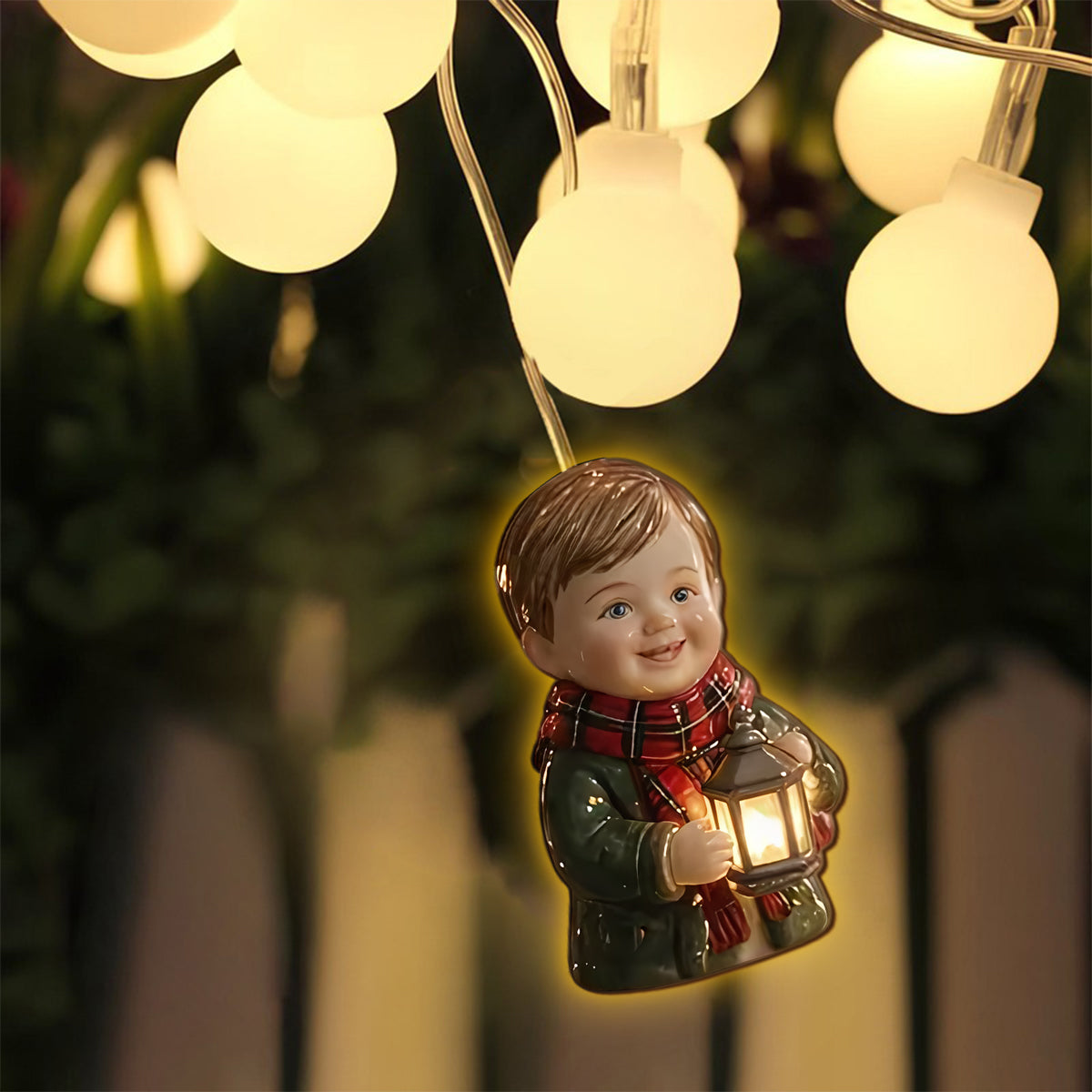Christmas Is Coming - Personalized Kid String Lights
