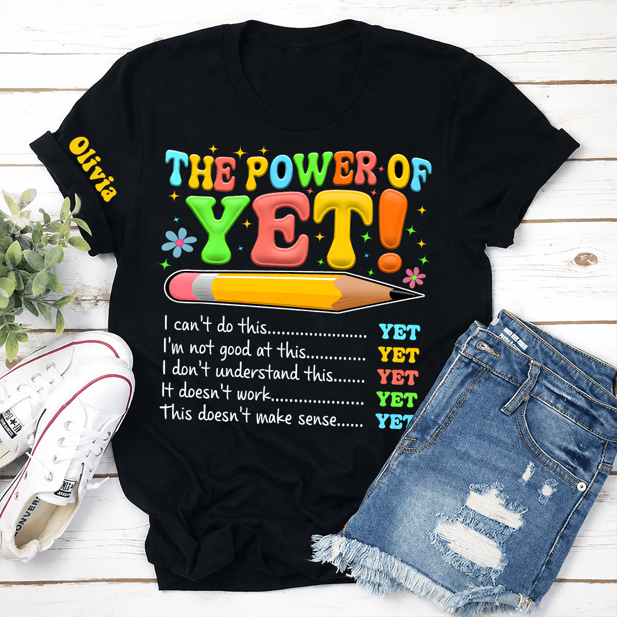 Back To School - Personalized Teacher All Over Shirt