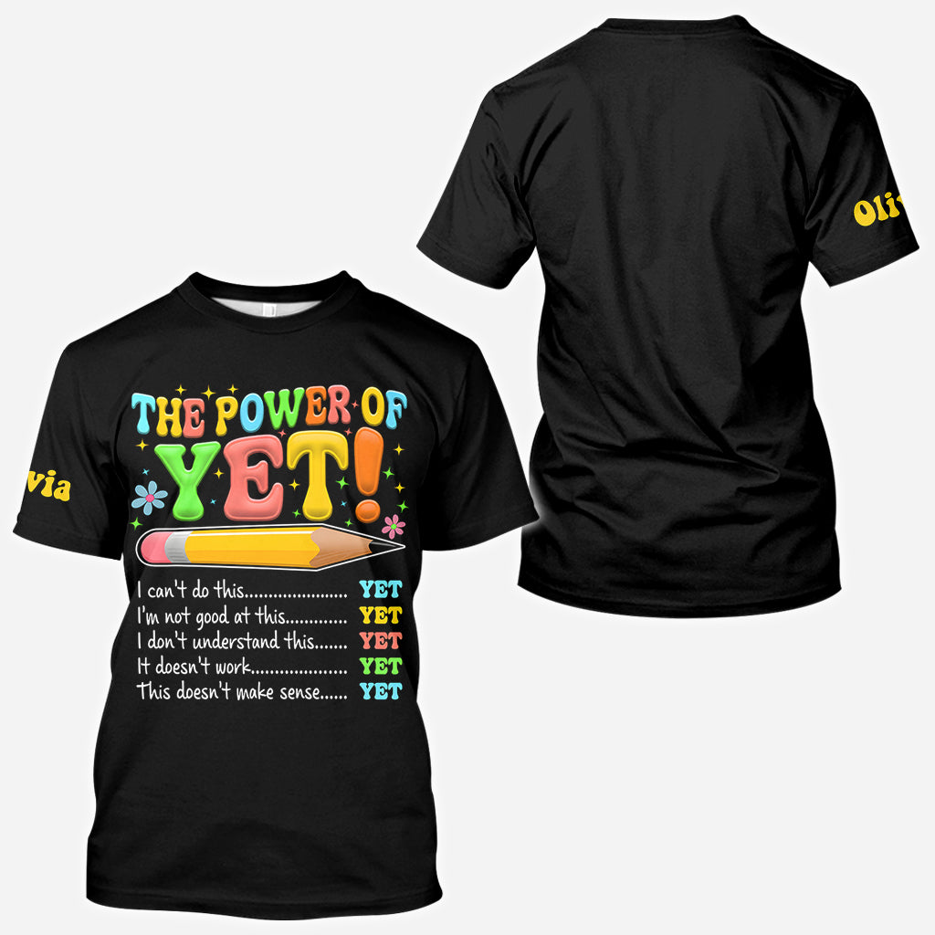 Back To School - Personalized Teacher All Over Shirt
