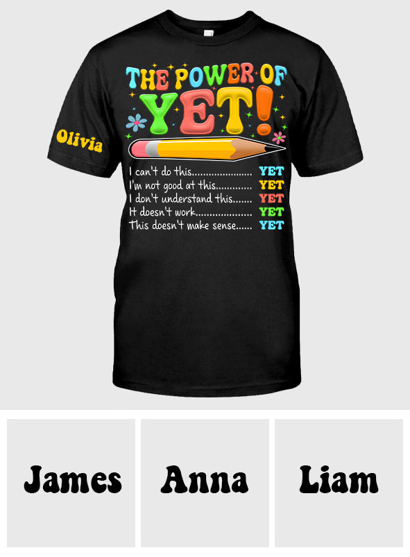 Back To School - Personalized Teacher All Over Shirt