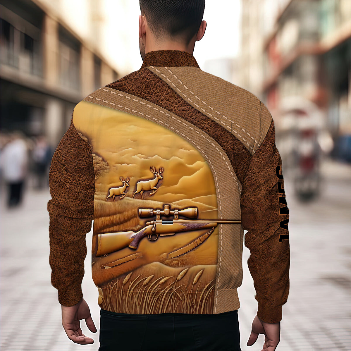 Love Hunting - Personalized Hunting Bomber Jacket