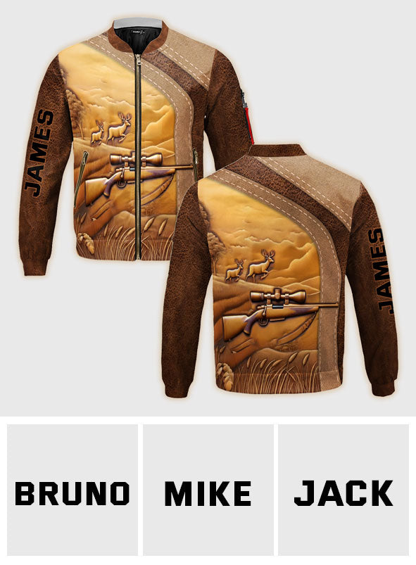 Love Hunting - Personalized Hunting Bomber Jacket