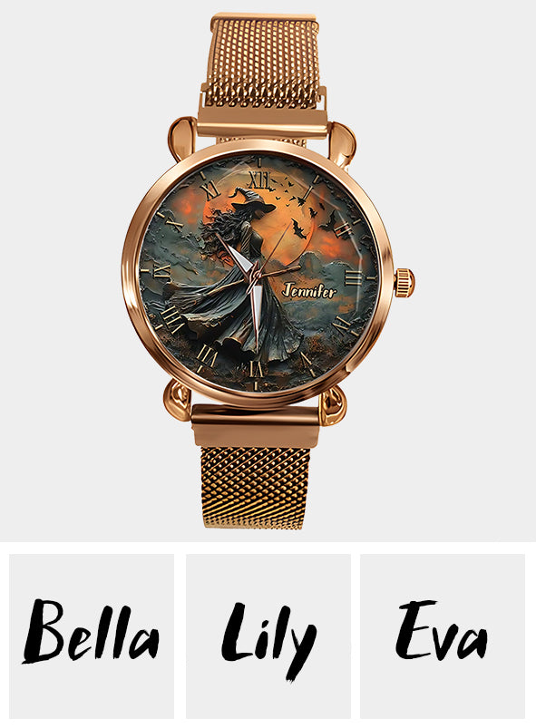 Magical Witch - Personalized Witch Women Hand Watch