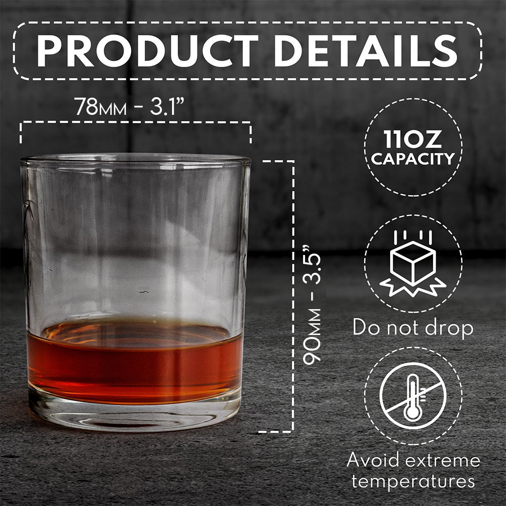 Biker Whiskey - Personalized Biker Whiskey Glass