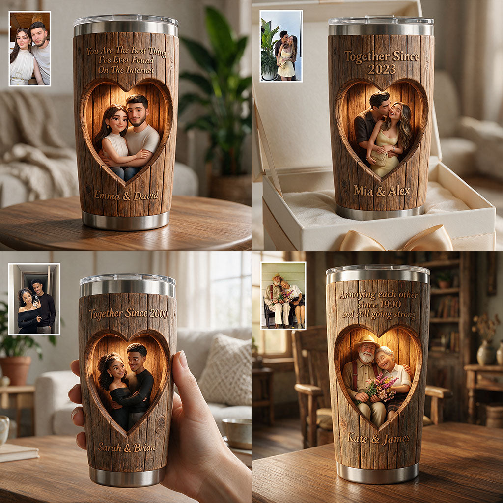 Together Since - Personalized Couple Tumbler