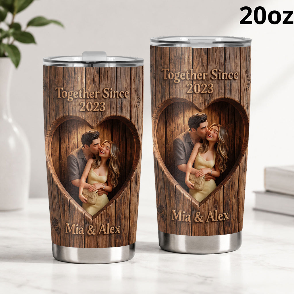 Together Since - Personalized Couple Tumbler