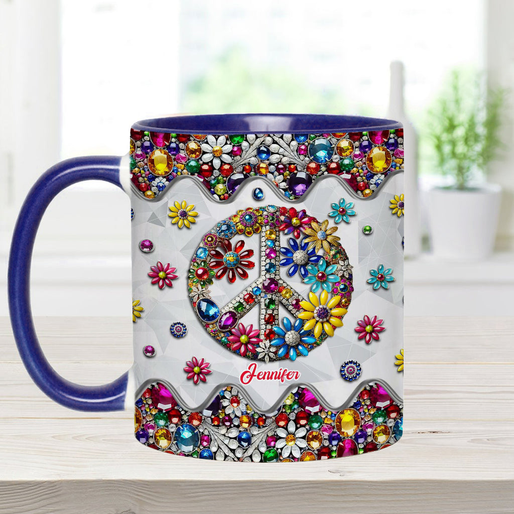 Hippie Soul - Personalized Hippie Accent Mug